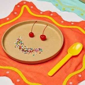 Susan Alexandra Beaded Linen Placemats